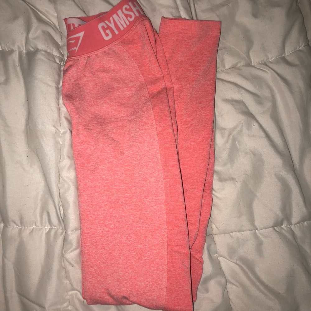 Gymshark Flex Leggings - Peach Coral